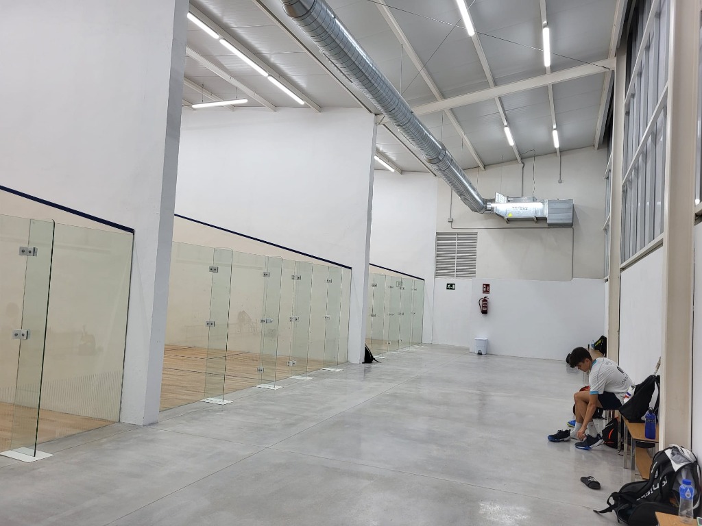 Pistas de squash Club Algemesí — vista general